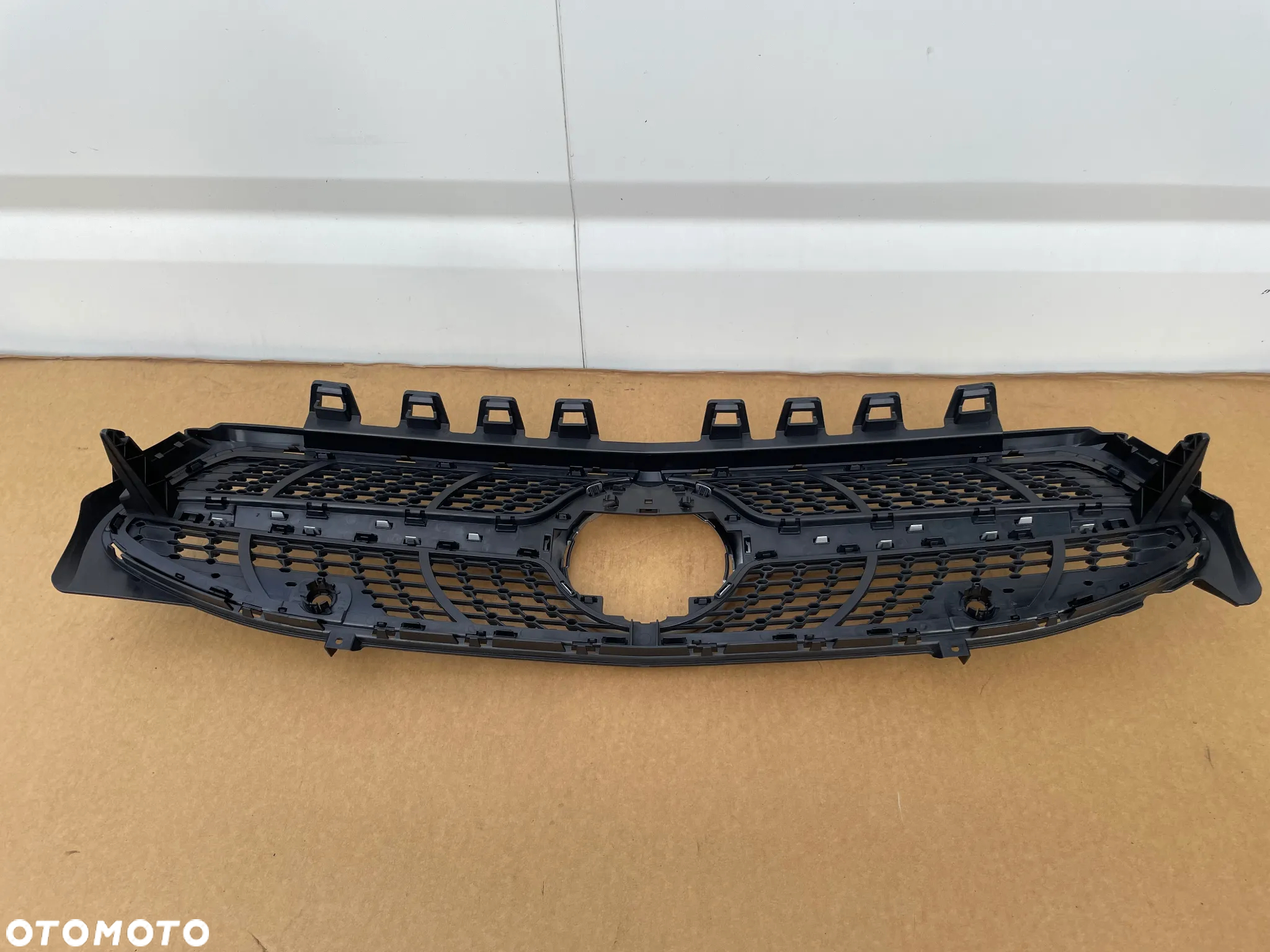 MERCEDES CLA W118 188 AMG DIAMOND CZARNE DIAMENTY GRILL ATRAPA PRZEDNIEGO ZDERZAKA ORYGINALNA ŁADNA PDC A1188880000 - 5