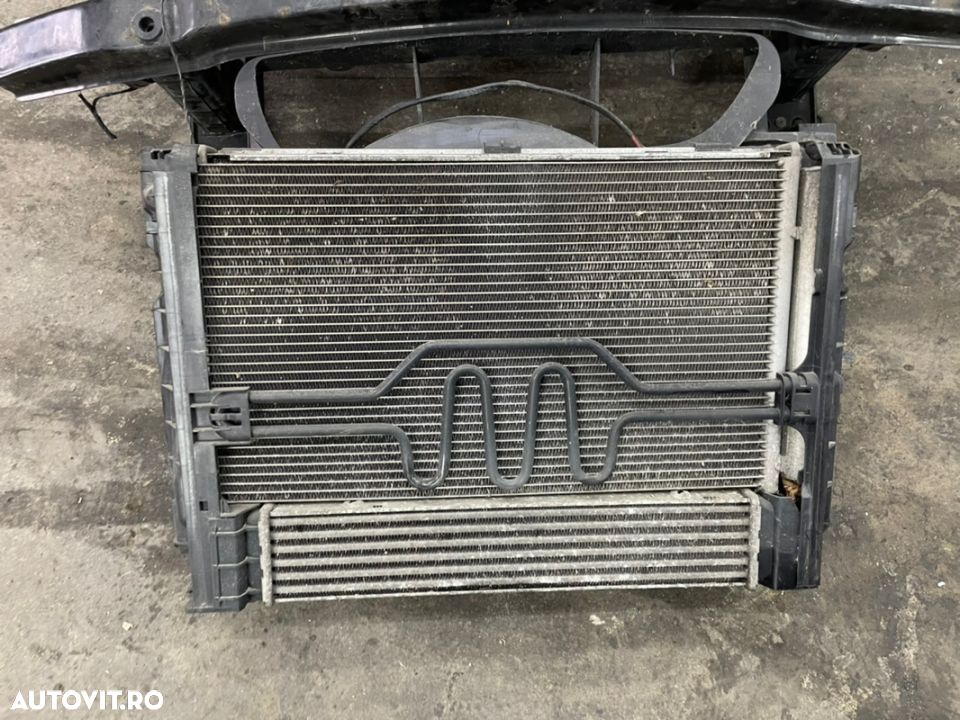 Trager ,tregar complet BMW seria 3 E90E91 LCI 2.0 diesel 177 cp an 2008-2012 cu radiatoare ventilator intercooler întăritura - 3