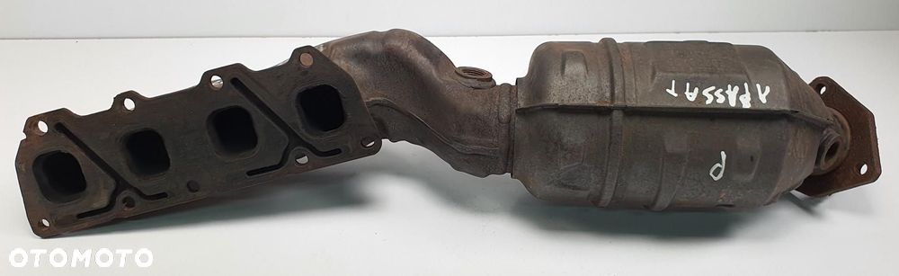 KATALIZATOR KOLEKTOR WYDECHOWY PRAWY VW PASSAT B5 W8 3B7131701M - 2