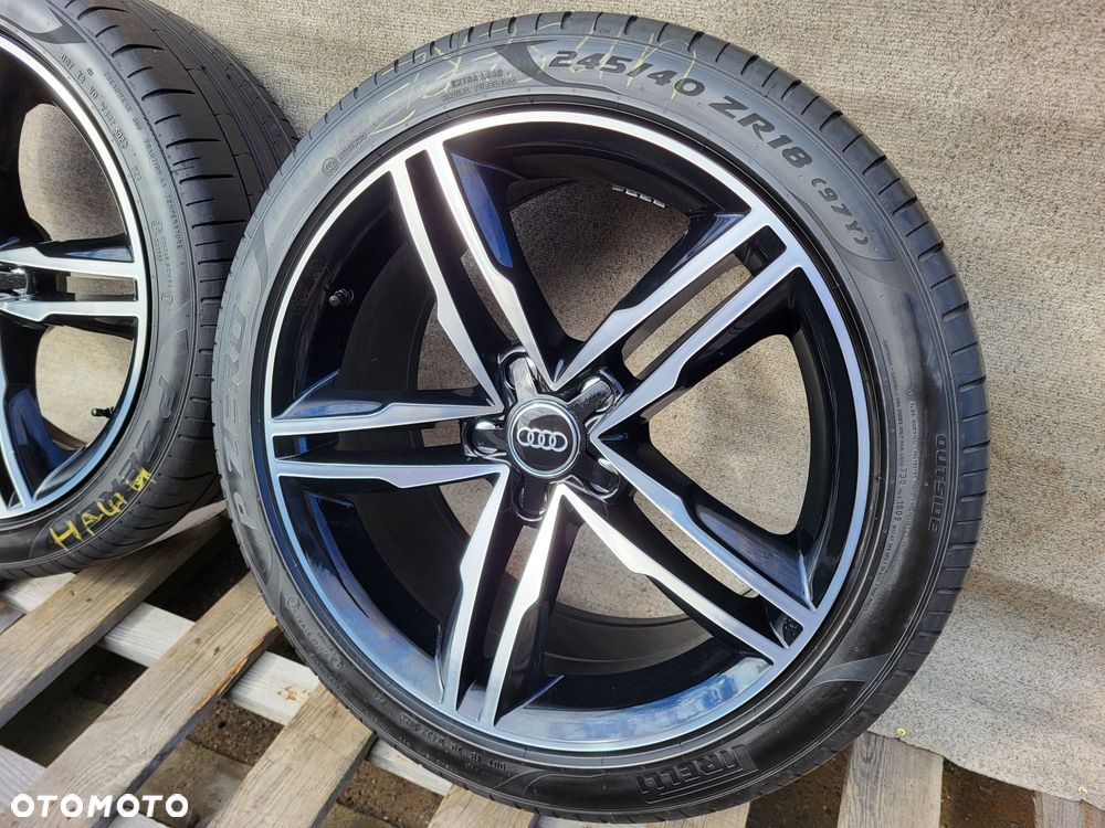 [K337] Koła aluminiowe 18 Cali 5x112 Pirelli 245/40 22r Audi LATO - 6