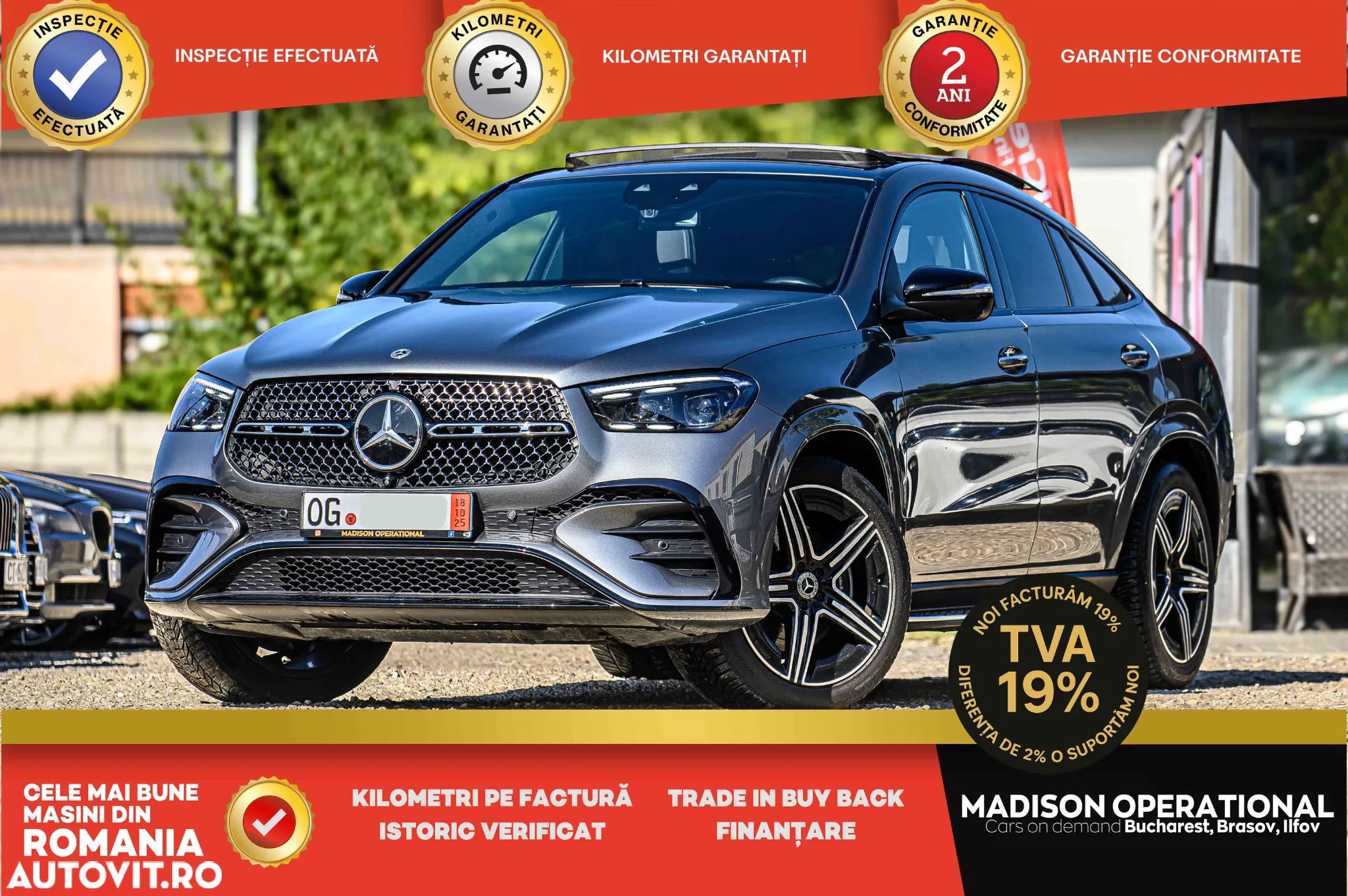 Mercedes-Benz GLE Coupe 300 d 4Matic 9G-TRONIC AMG Line - 1