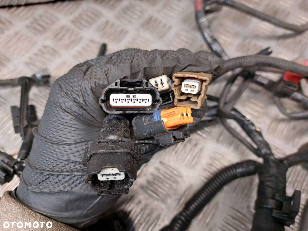 WIĄZKA OKABLOWANIE SILNIKA RENAULT MEGANE III 1.5 DCI 240110137R - 12