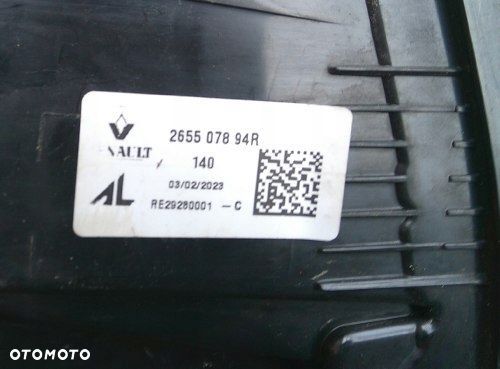 RENAULT CAPTUR II 19+ PRAWA TYLNA LAMPA LED ORYGINAŁ 265507894R - 4