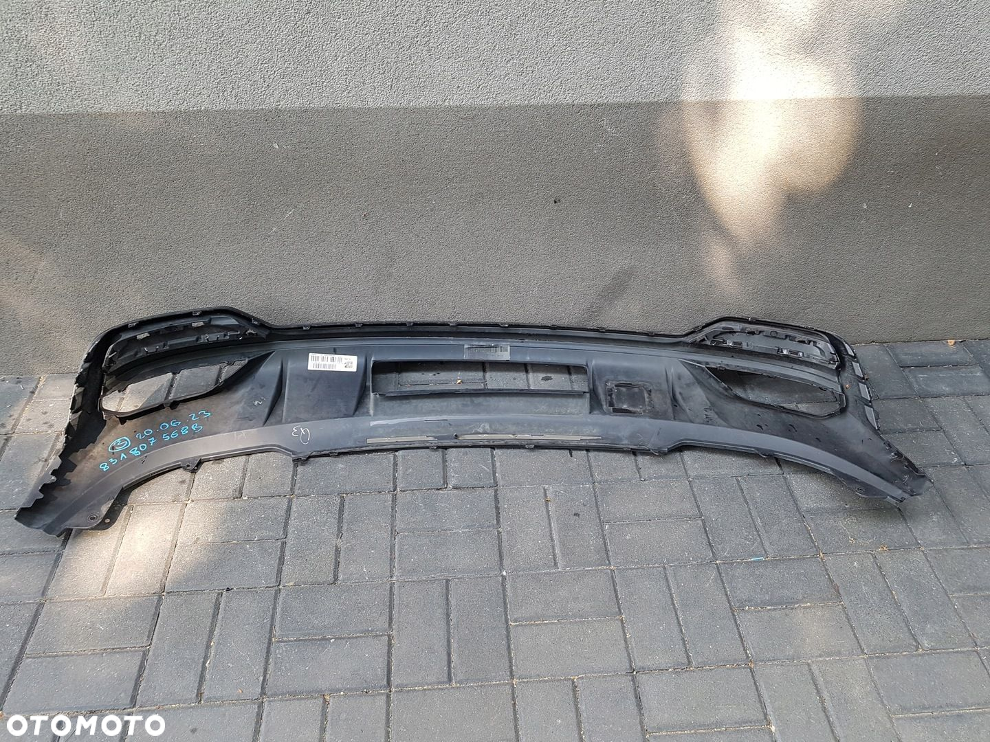 AUDI Q3 17 spoiler zderzaka tył 83A807568B - 5