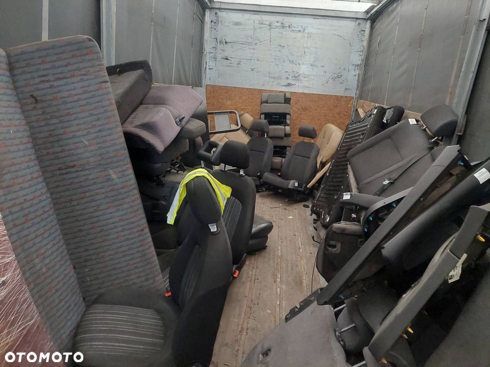KOMPLET FOTELI LEWY PRAWY PRZÓD + KANAPA TYŁ + BOCZKI FIAT PUNTO EVO - 10