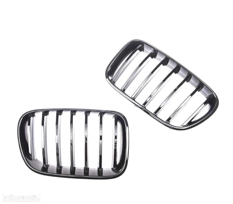 GRELHAS BMW X3 F25 10-14 LOOK M PERFORMANCE PRETO BRILHANTE - 3