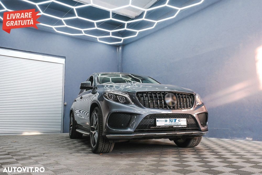 Grila Centrala Mercedes GLE Coupe C292 (2015-2018) GLE W166 SUV (2015-2018) GT-R P- livrare gratuita - 7