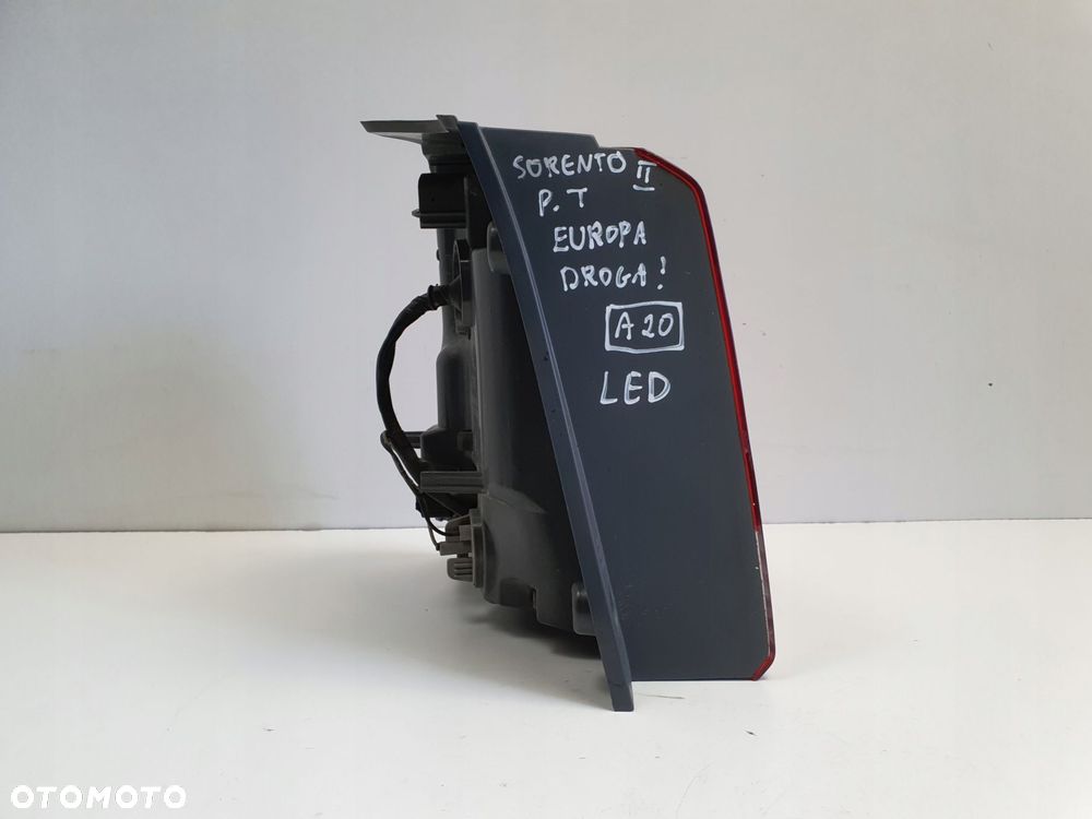 LAMPA PRAWA Kia Sorento II 09-12r TYLNIA TYLNA prawy tył LED ŁADNA EUROPA - 2