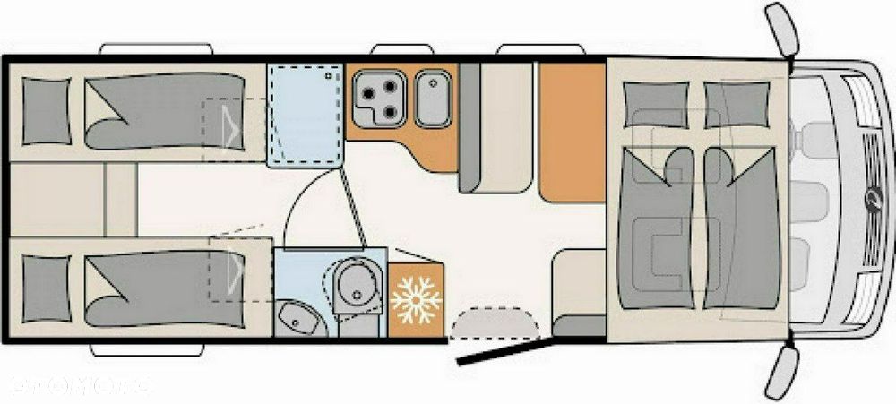 Dethleffs TREND I7057 EB - 17