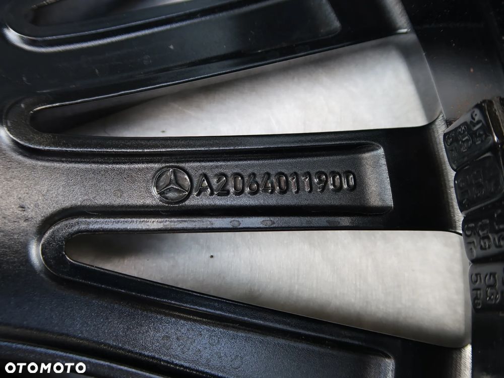 W31 Felga Mercedes A2064011900 7,5x9et40 Idealna Czarna - 6