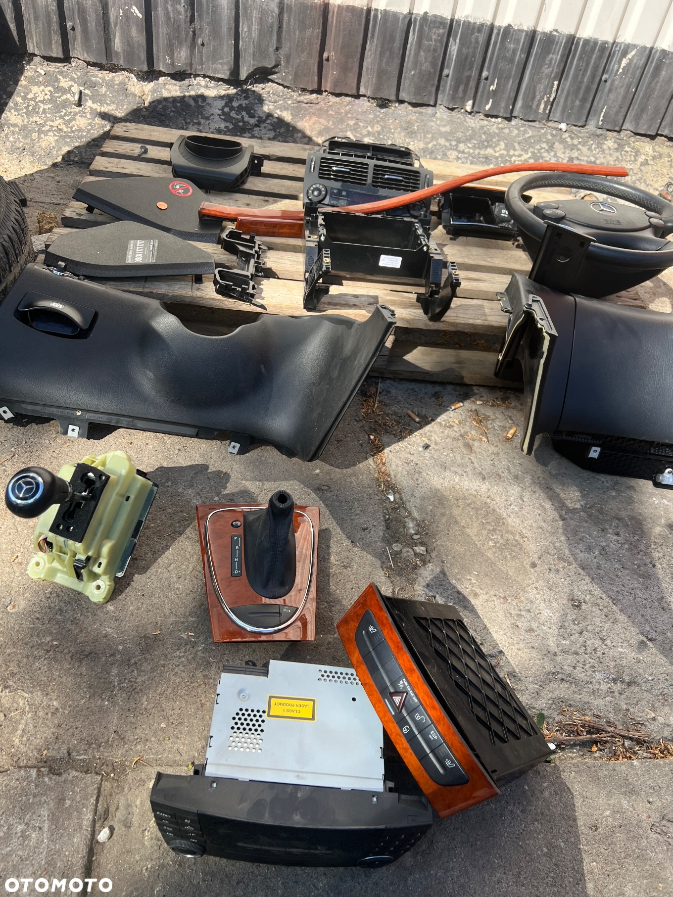 Konsola deska air bag Mercedes w211 lift pasy - 8