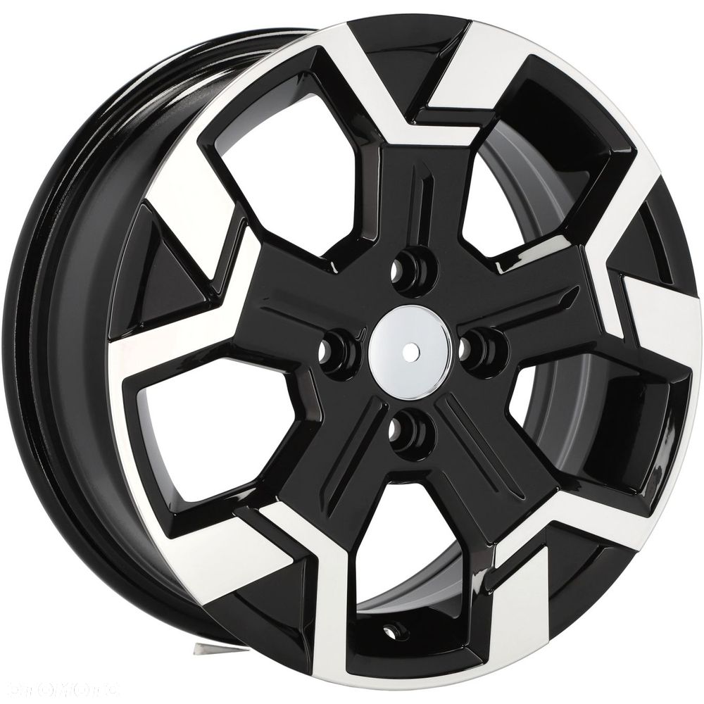 4x Felgi Aluminiowe 16 m.in. do DACIA Sandero I B90 II B52 Stepway III BJ1 Logan II L52 K52 MCV I L9 - 2