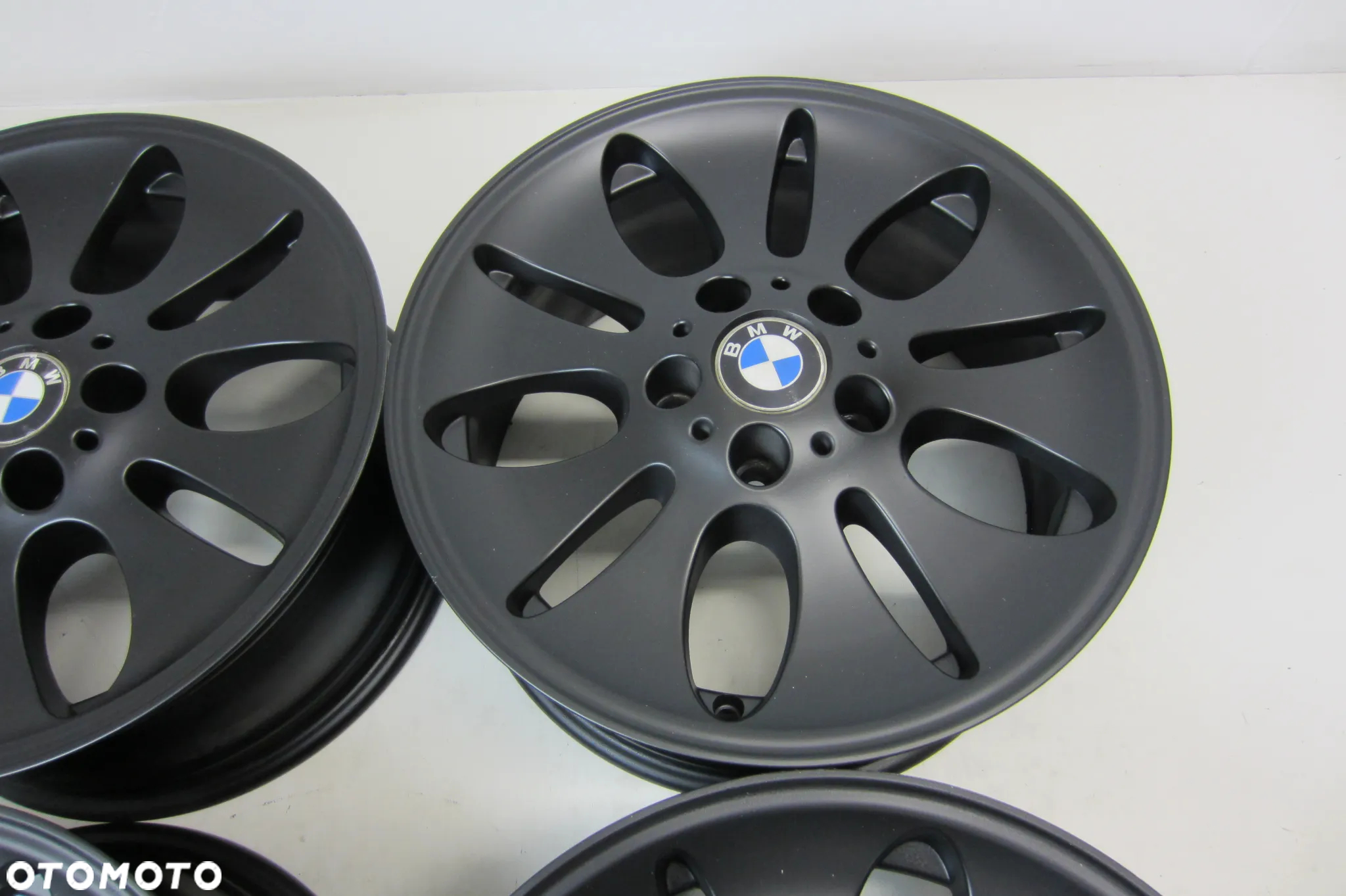 FELGI ALUMINIOWE 17 BMW F10 F11 E46 E90 E91 X3 IS40 ORYGINAŁ CZARNY MAT - 3