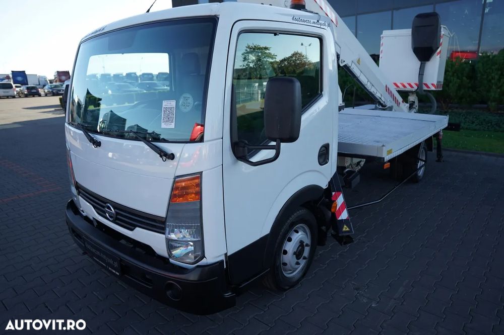 Nissan CABSTAR / ELEVATOR DE 20 DE METRI / GSR E200TE4 / DUBLU / CAPACITATE DE RIDICARE - 200 kg / 4 STABILIZATOARE / - 14
