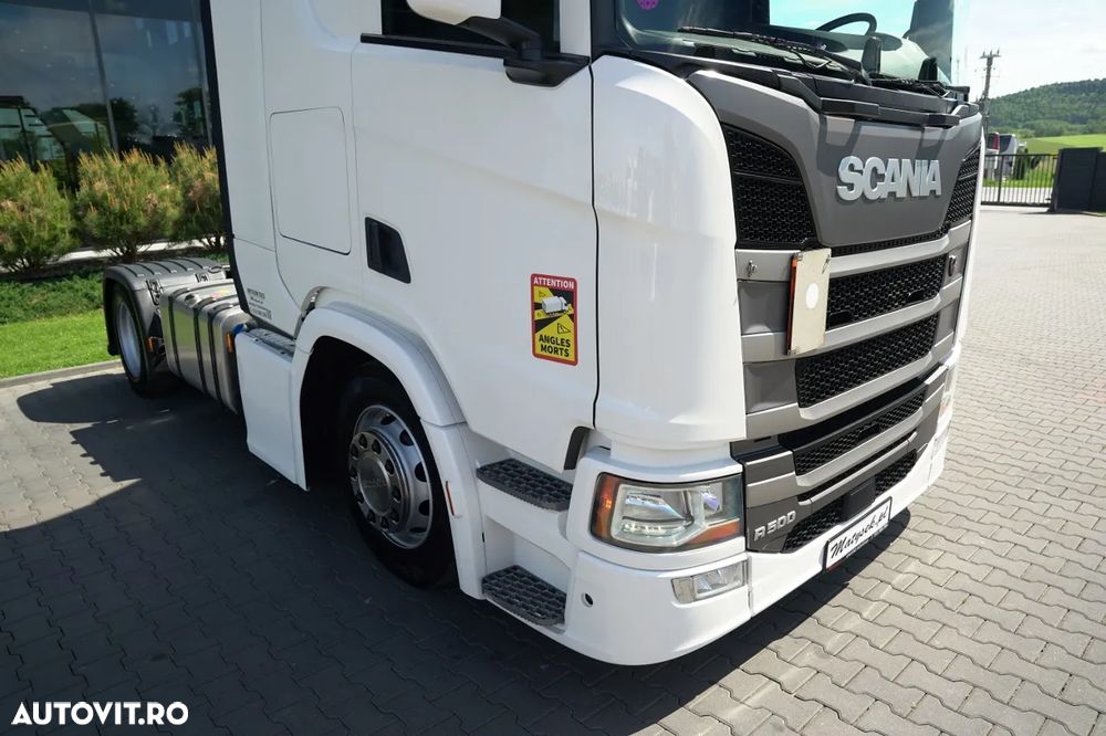 Scania R 500 / RETARDER / PLATĂ JOSĂ / MEGA / I-PARK COOL / - 11
