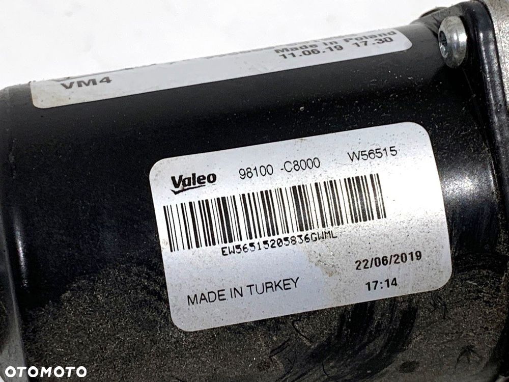 MECHANIZM WYCIERACZEK PRZÓD  HYUNDAI i20 II (GB, IB) 2014 - 2022 1.2 62 kW [84 KM] benzyna 2014 - - 6