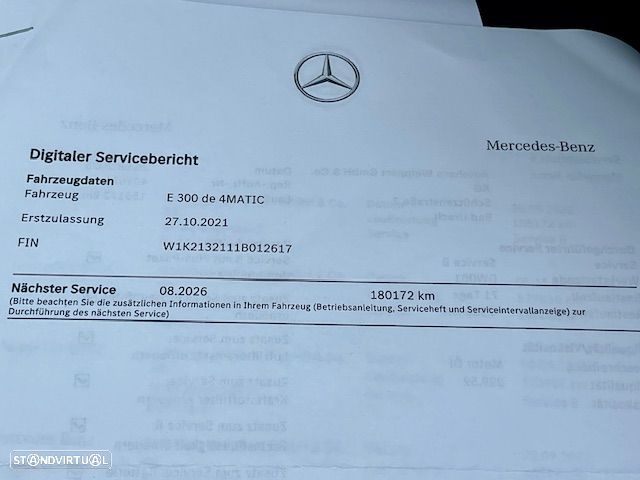 Mercedes-Benz E 300 de 4Matic 9G-TRONIC AMG Line - 55