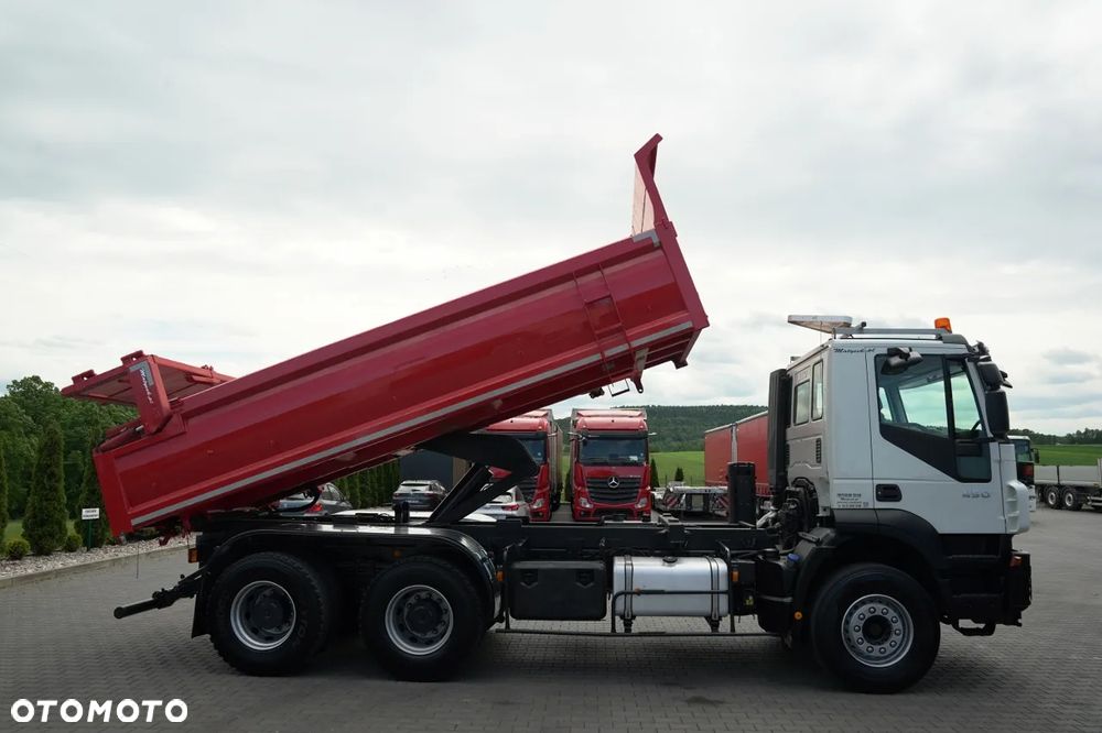 Iveco TRAKKER 450 / 6X4 / WYWROTKA / HYDROKLAPA / HYDROBURTA / BORDMATIC / CZOŁOWNICA / EURO 5 / - 5