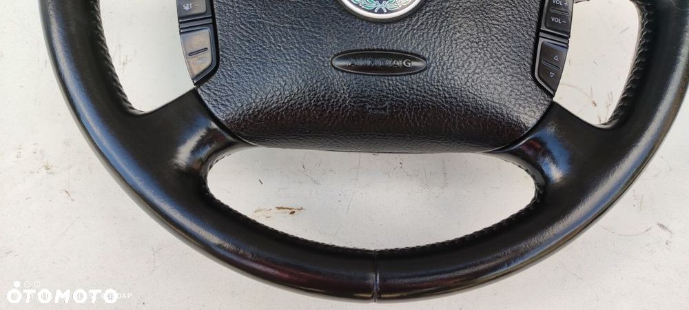 Kierownica Multifunkcja Skóra Skoda SuperB 1.9 Manual 2004 BlaskGołdap - 6