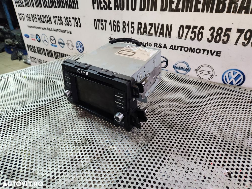 Unitate Radio Cd Navigatie Originala Mazda CX5 CX-5 An 2013-2014-2015-2016-2017 Testata Cu Garantie Dezmembrez Mazda CX5 2.2 Diesel Skyactive 4x4 An 2013-2014-2015-2016-2017 - Dezmembrari Arad - 3