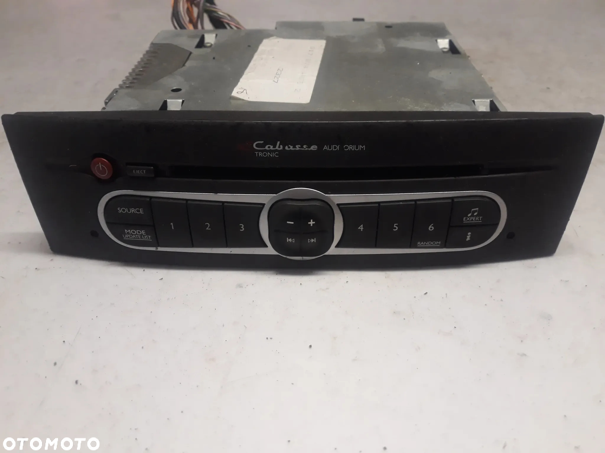 RADIO RENAULT LAGUNA II LIFT  2005r 8200292327 + WYŚWIETLACZ RADIA 8200290542B - 2