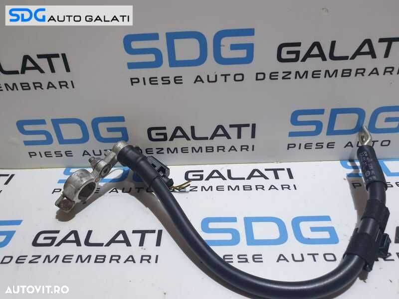 Cablu Cablaj Instalatie Electrica Minus Borna Acumulator Baterie Cu Senzor Volkswagen Phaeton 2002 - 2016 Cod 3D0971235AC - 1