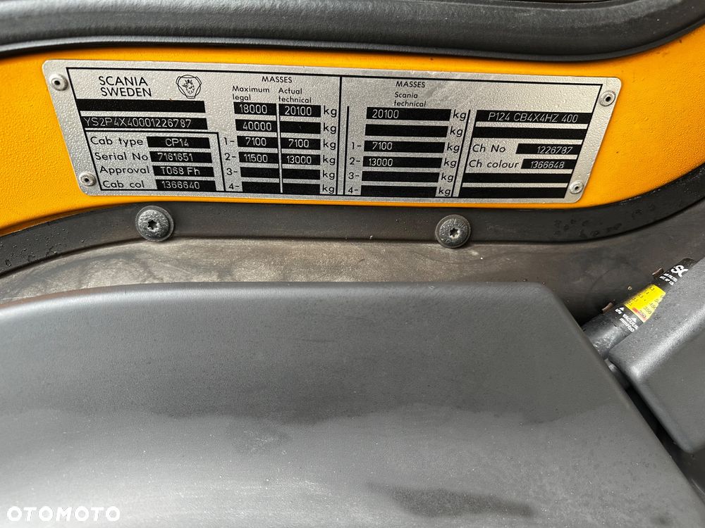Scania 124C 400 4x4 Kiper - 7