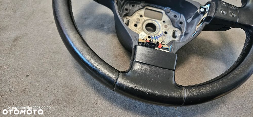 Kierownica skórzana multifunkcyjna łopatki VW Passat B6 2007r 3C0419091 - 4