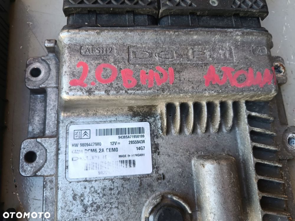 peugeot 308 t9 2.0 bluehdi komputer silnika 9822456680 9809447980 28559438 - 2
