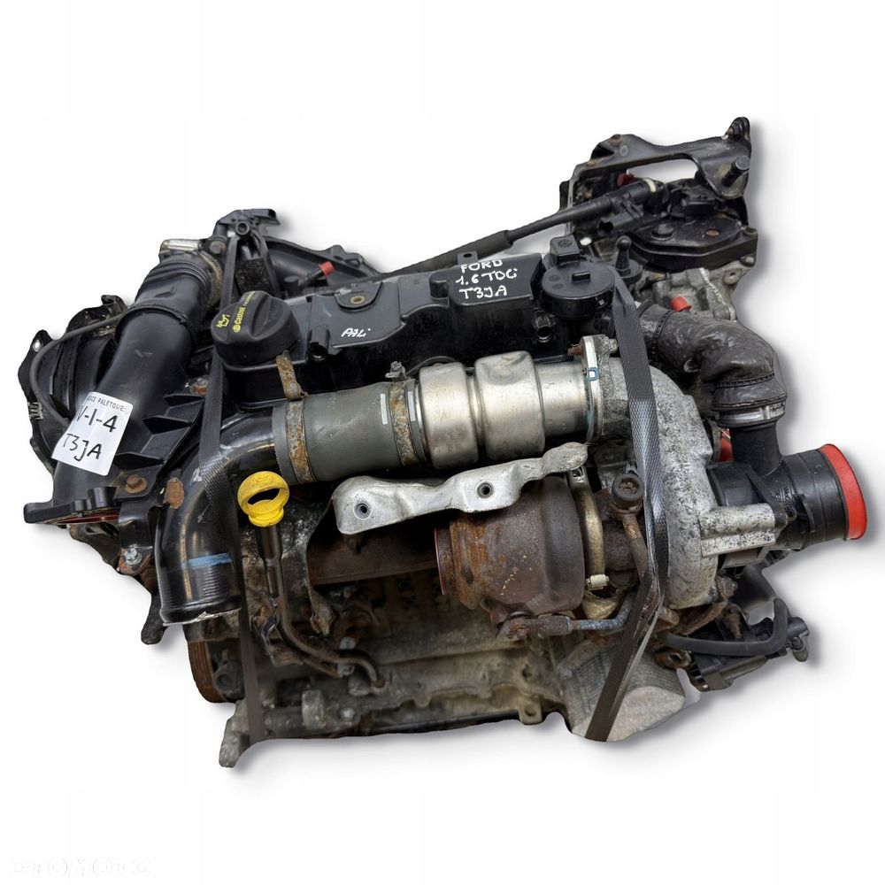SILNIK T3JA Ford Fiesta VII MK7 1.6 TDCI 95KM diesel kompletny 121 667km - 1
