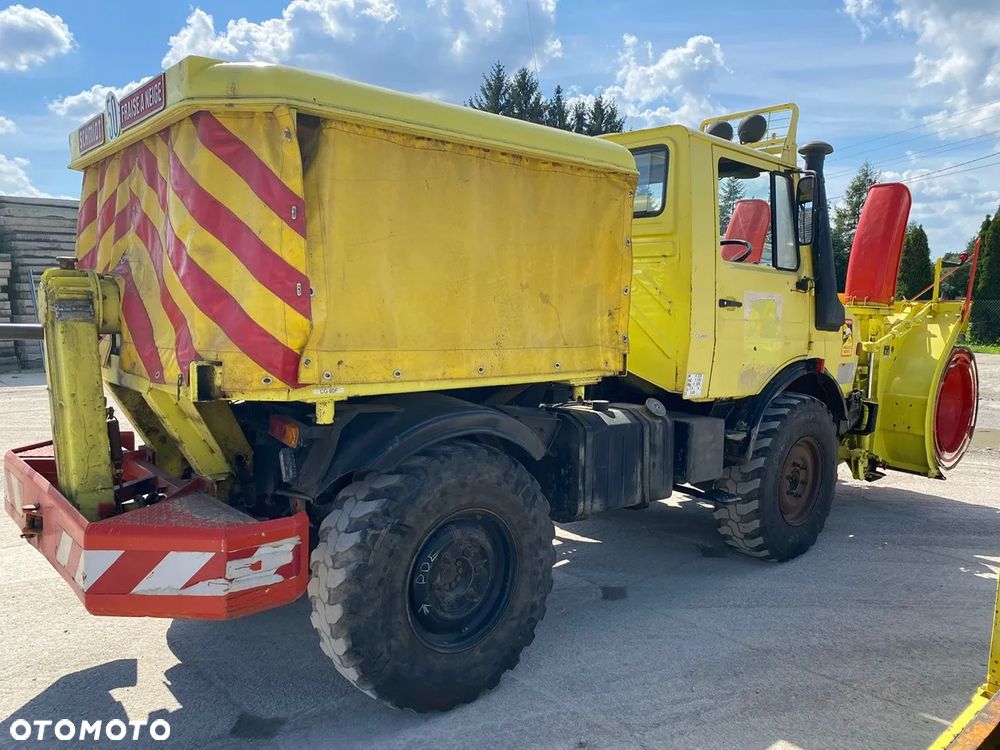 Unimog 1200 Odśnieżarka Wirnikowa / Wywrotka  / Akcja Zima - 8