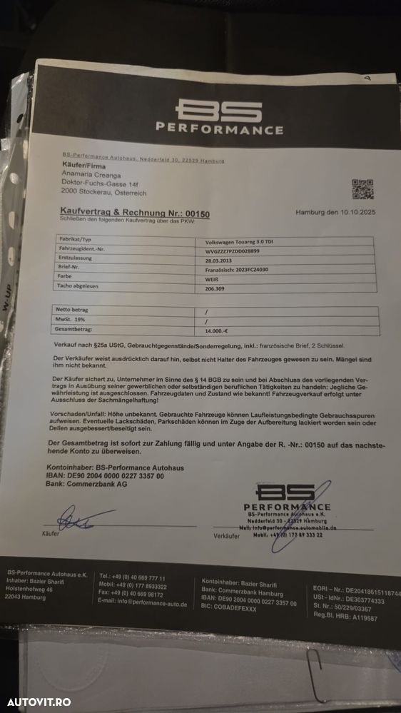 Volkswagen Touareg 3.0 V6 TDI BMT - 13