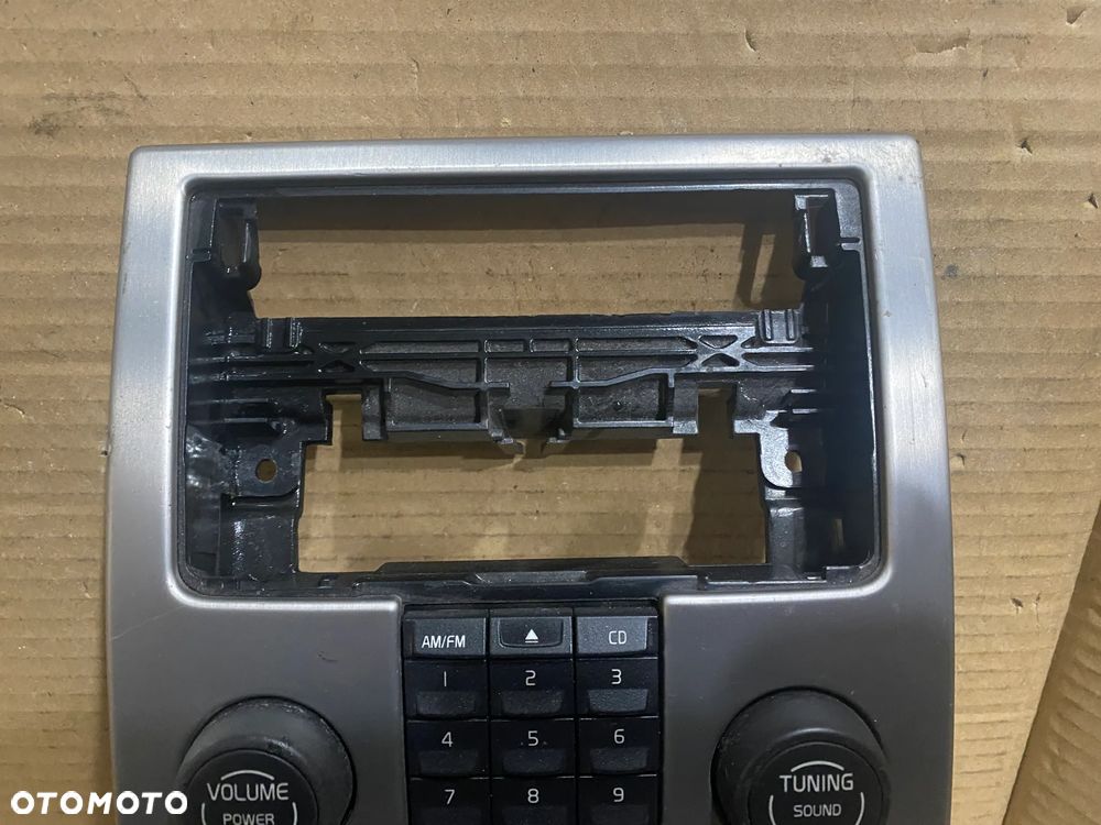 PANEL ŚRODKOWY MODUŁ NAWIEWU RADIA VOLVO V50 S40 8650702 - 2