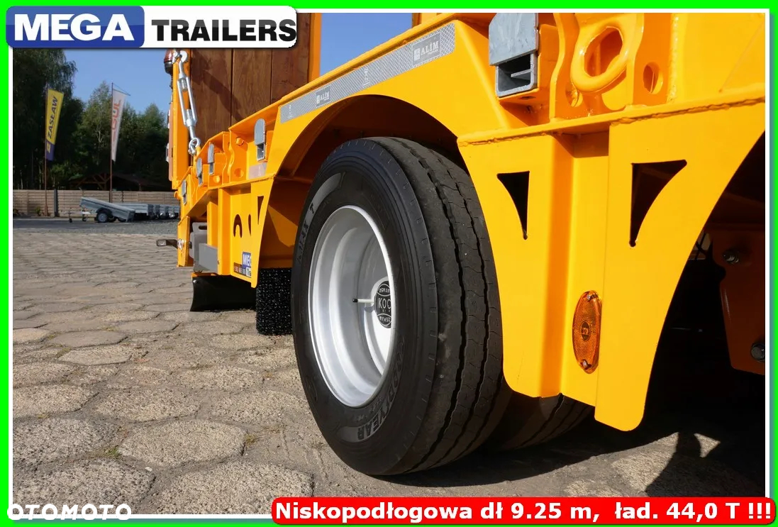 Mega Niska podłoga, DMC 54 T, oś skrętna, najazdy HYDRULICZNE 4,0 M !!! - 16
