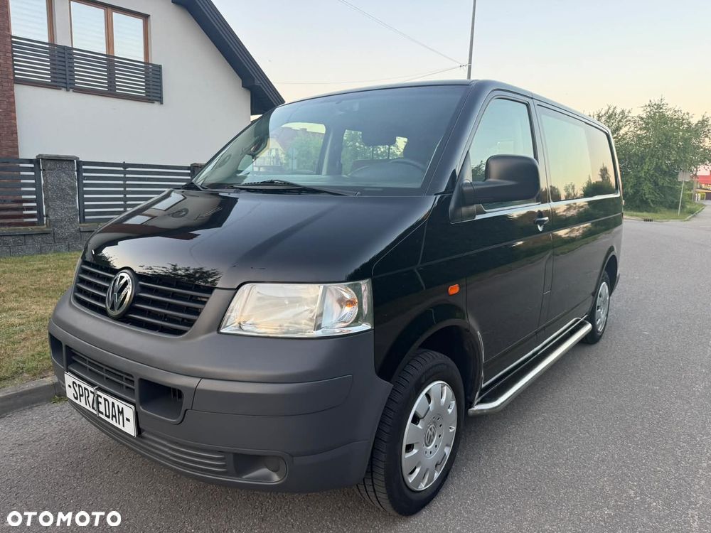 Volkswagen TRANSPORTER T5 Klima Elektryka Tempomat Brygadówka Dubel Kabina Klapa Rury - 9