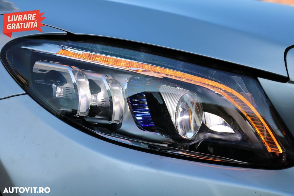 Difuzor Bara Spate cu Ornamente tobe Mercedes C-Class W205 S205 (2014-2020) C63 De- livrare gratuita - 16