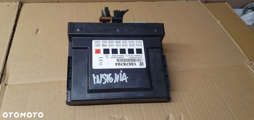 Moduł sterownik komfortu Opel Insignia A 13578704 - 4