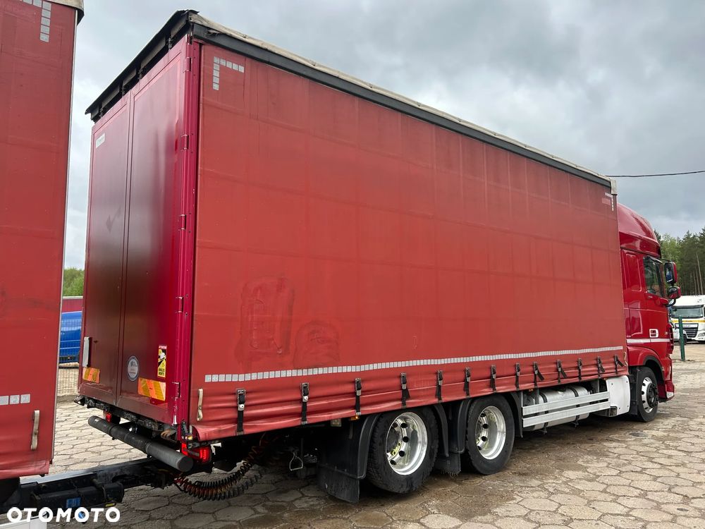 DAF XF 106 480 RETARDER / ZESTAW TANDEM / ALUFELGI / KONTRAKT SERWISOWY / 3 OŚ PODNOSZONA BLIŹNIAK / DAF + PRZYCZEPA / ZABUDOWY REDOS PODNOSZONY DACH / OSIE SAF / ŚWIATŁA LED / 2019 ROK !! - 12