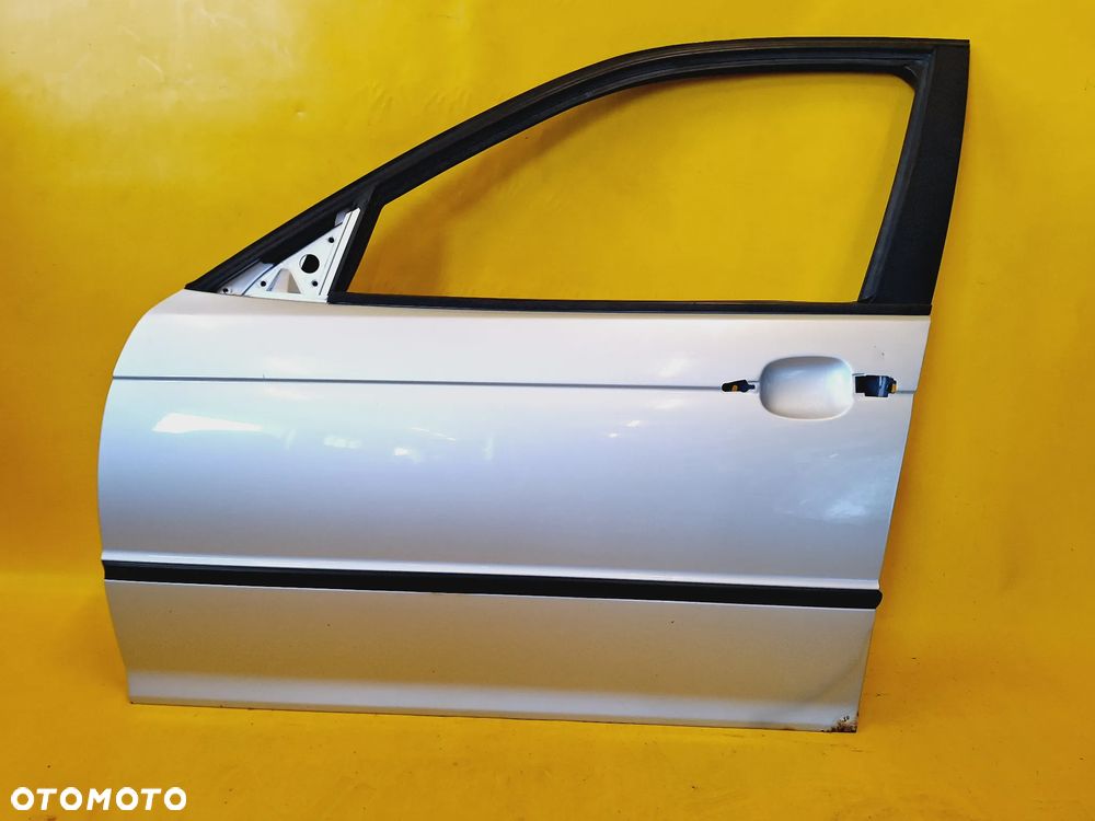 DRZWI LEWY PRZÓD LEWE PRZEDNIE BMW E46 SEDAN LAK: TITANSILBER METALLIC 354/7 NR974 - 2