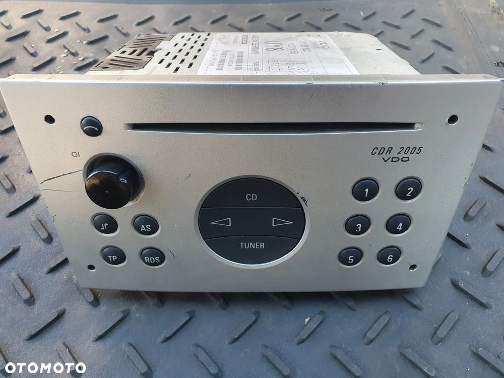 OPEL VECTRA C SIGNUM RADIO FABRYCZNE RADIOODTWARZACZ CD CDR2005 - 1