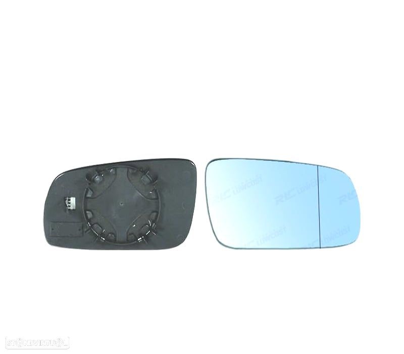 VIDRO ESPELHO BASE DIREITA VOLKSWAGEN VW GOLF IV 98-03 AZUL - 1