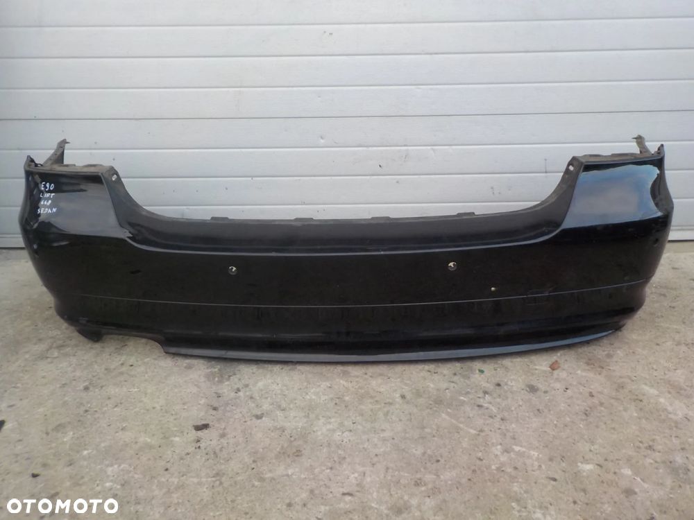 BMW SERIA 3 E90 LIFT ZDERZAK TYŁ POD PDC KOLOR 668 - 1