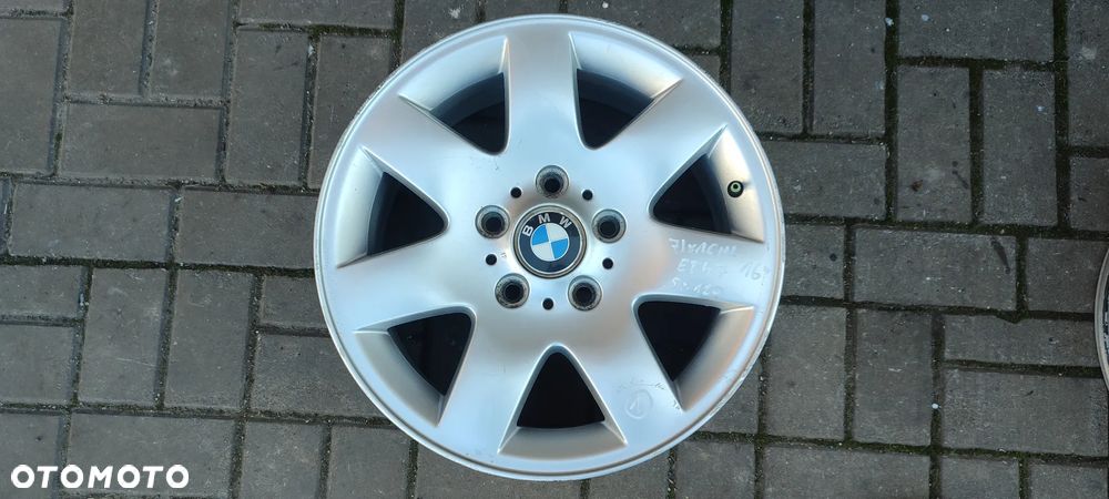 FELGI ALUMINIOWE 5x120 7Jx16 CALI ET47 BMW E46 E36 KOMPLET 4 SZTUKI - 2
