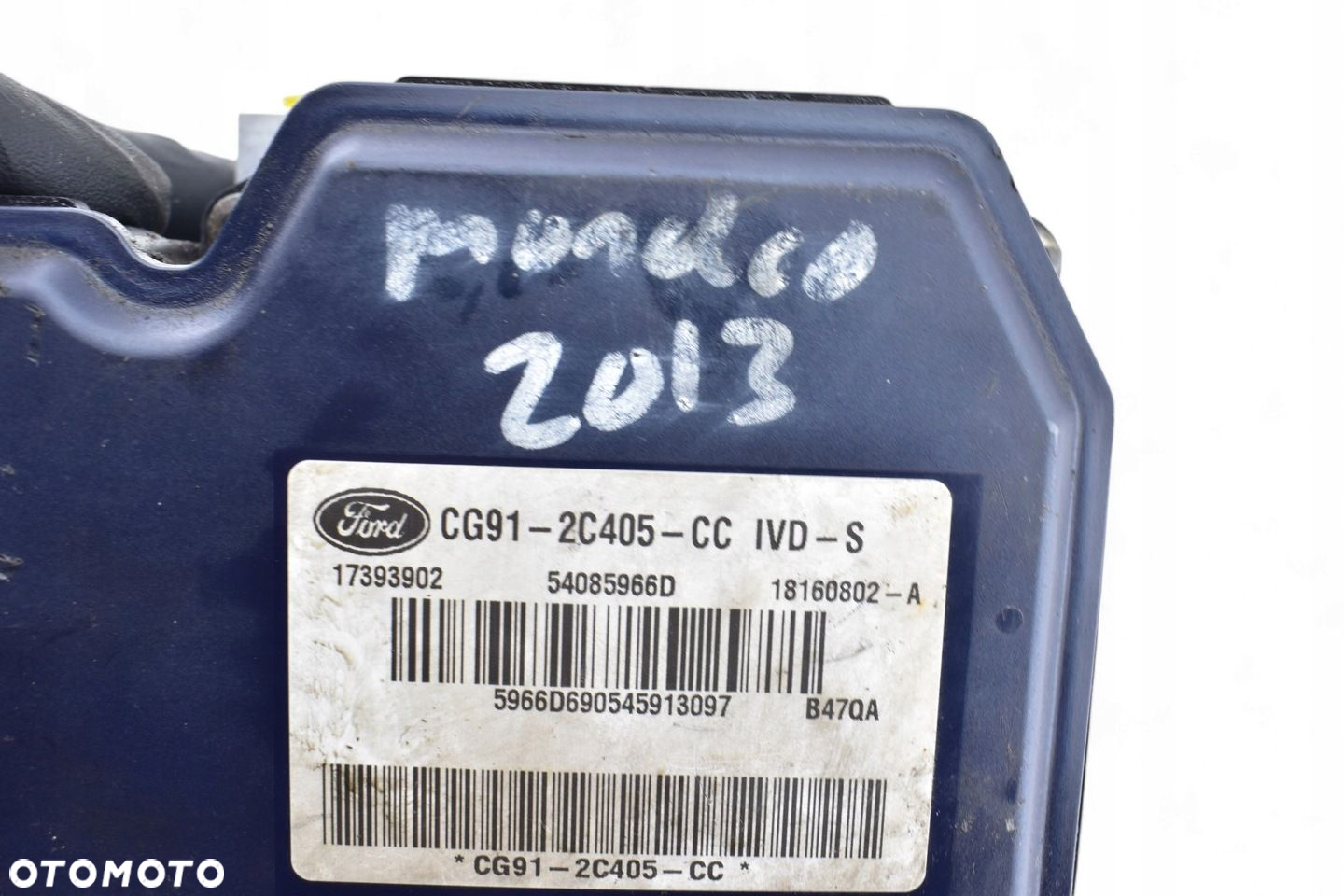 Pompa ABS FORD MONDEO MK4 S-MAX CG91-2C405-CC - 9