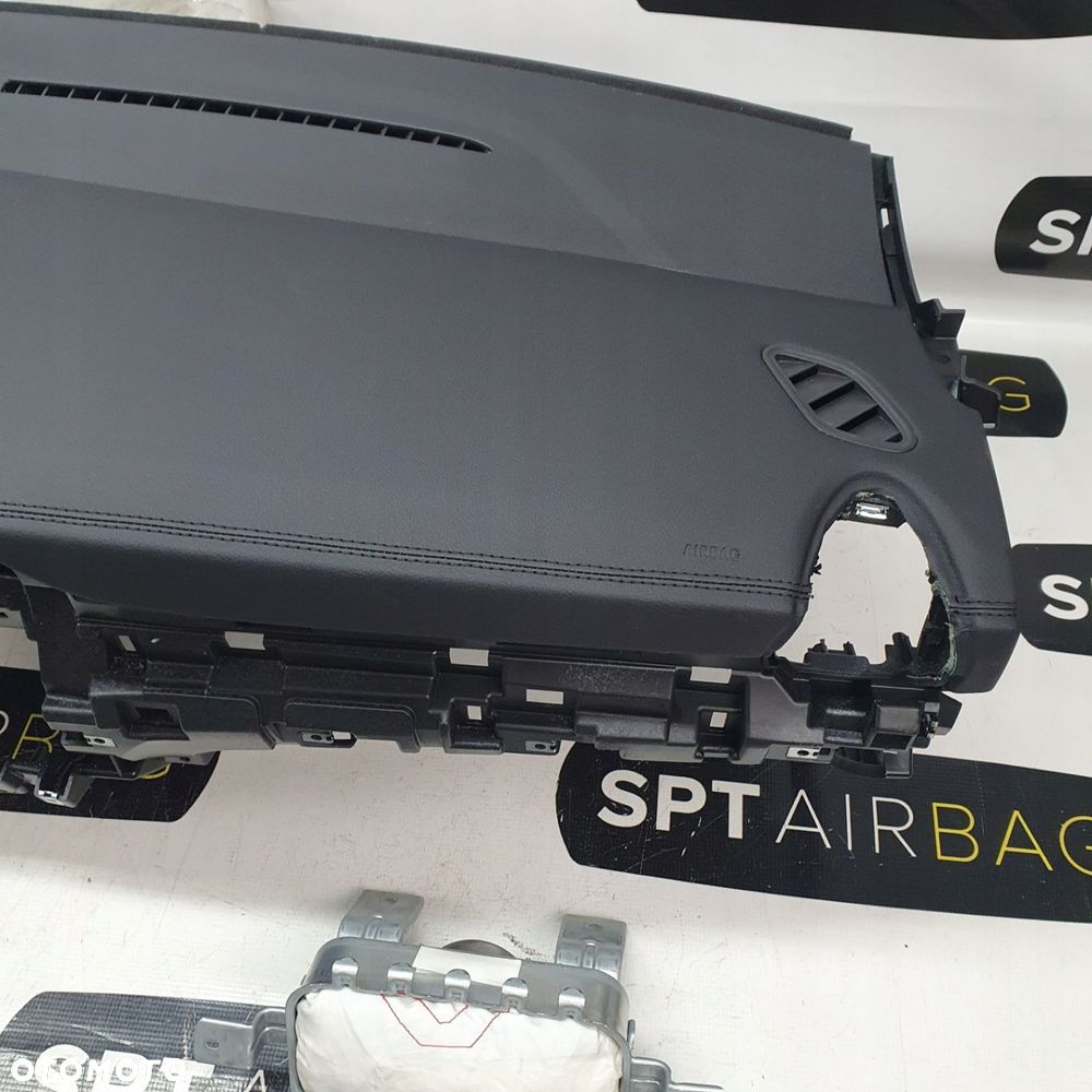 MG ZS DESKA ROZDZIELCZA KONSOLA KOKPIT PULPIT PODUSZKI AIRBAG AIR BAG PASY KIT SET - 4