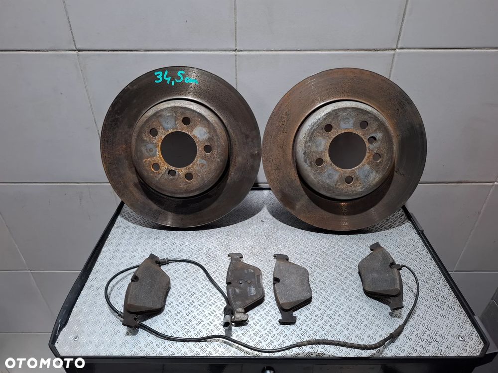 Tarcze hamulcowe przód klocki BMW 5 F10 F11 34,5 cm - 1