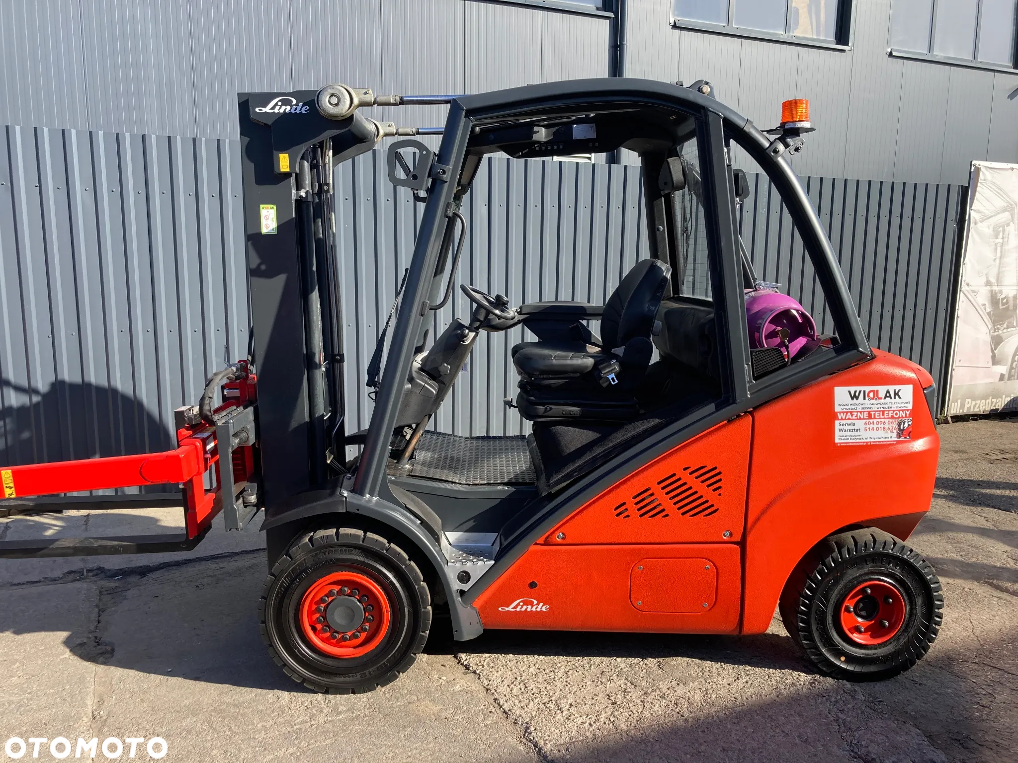 Linde [2005] WÓZEK WIDŁOWY LINDE H30T GAZ 3tony - 5