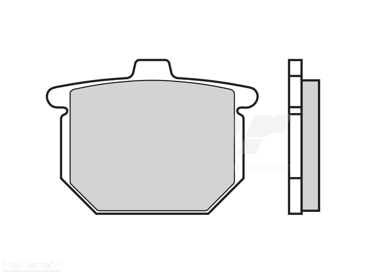 07ho0307 - pastilhas de travão orgânicas brembo 07ho0307 - 1