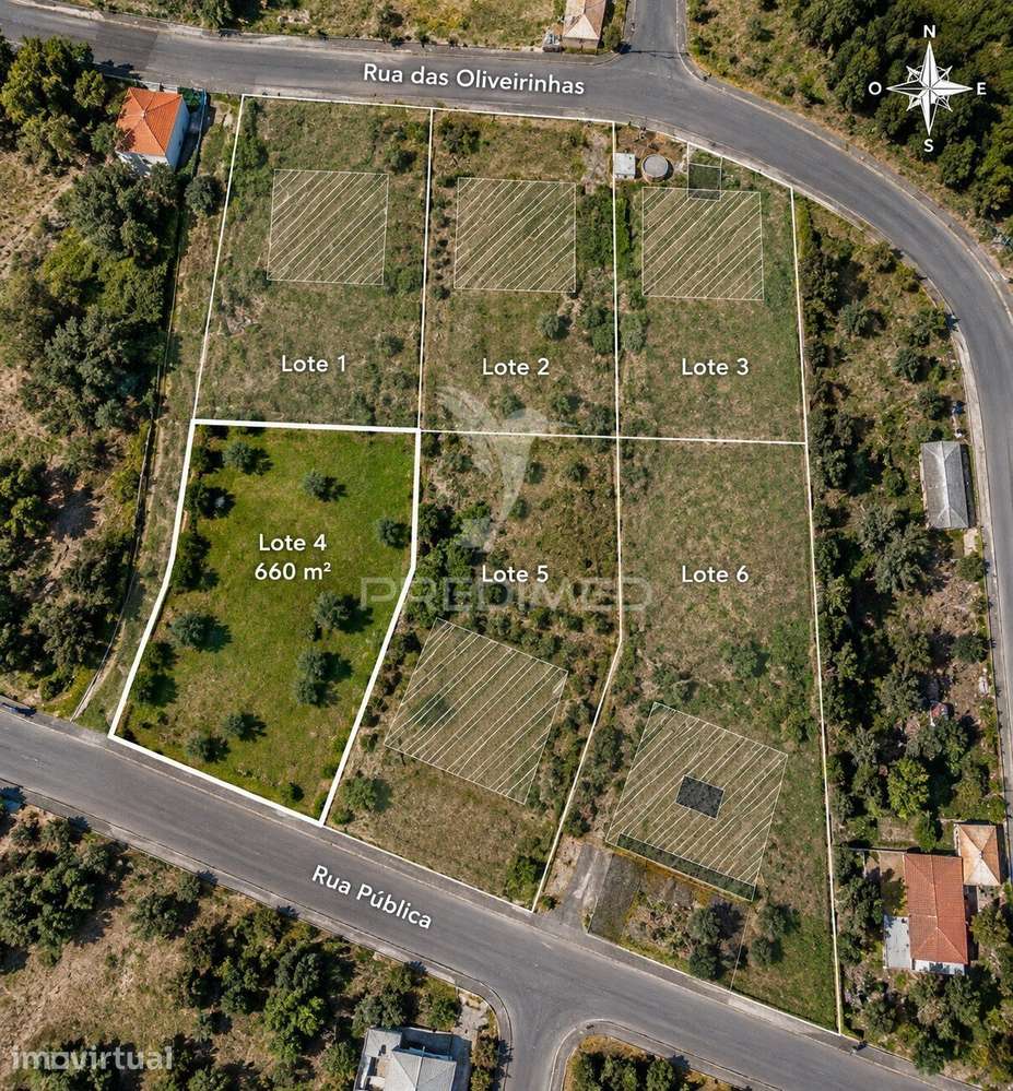 Lote Urbano de Terreno 660 m² em Montalvo - Grande imagem: 2/2