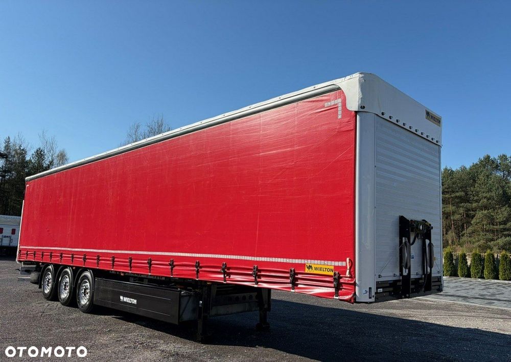 Wielton Firana Standard, Dach podnoszony, Oś podnoszona - 2